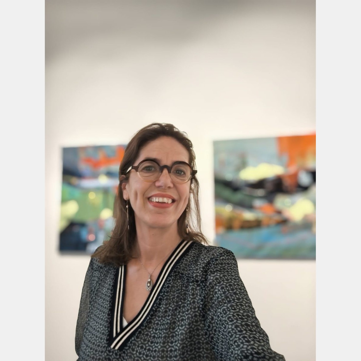 Anne-Sophie Larcena, Peinture — Parcours dans les ateliers d'artistes Versaillais