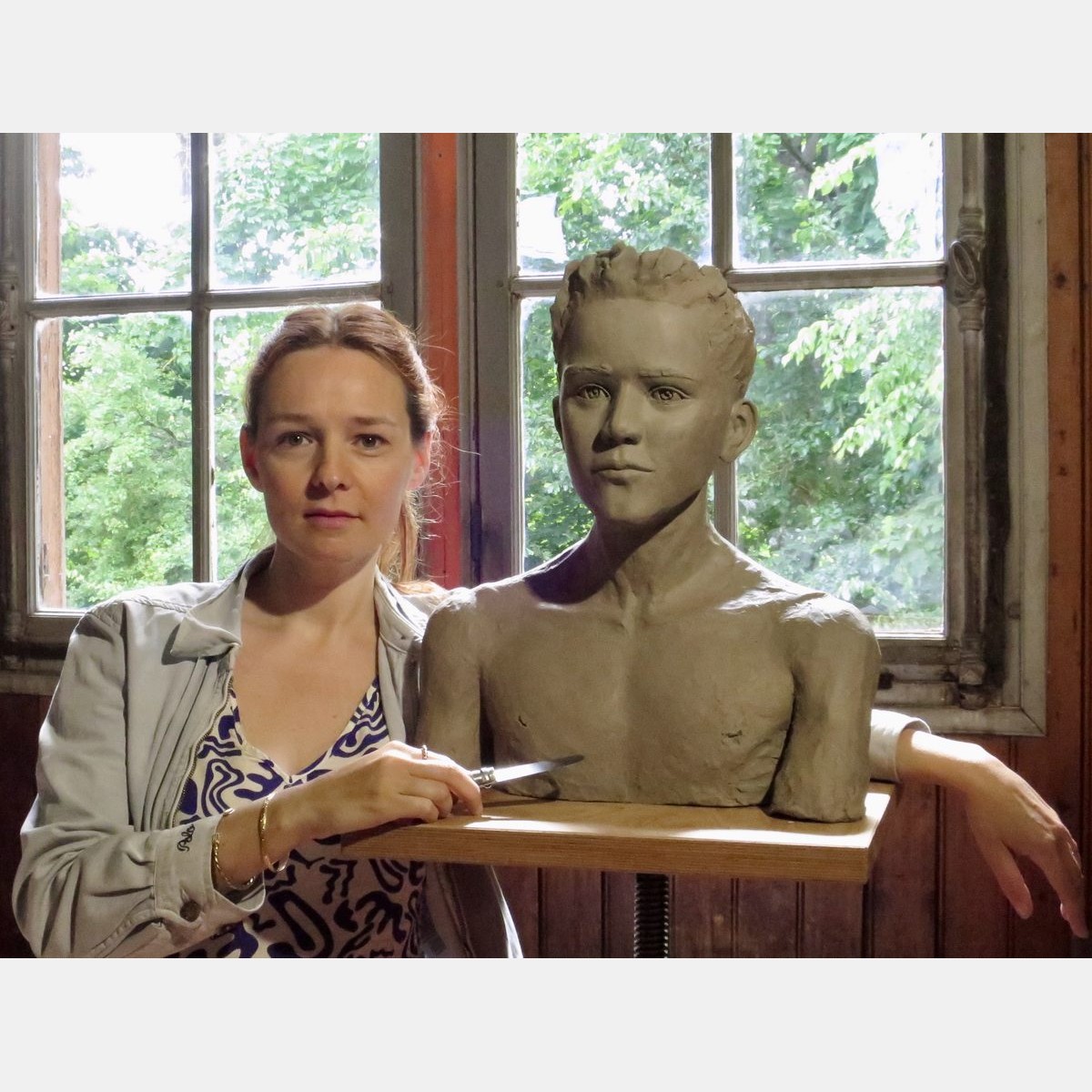 Iris Denizet, Sculpture — Parcours dans les ateliers d'artistes Versaillais