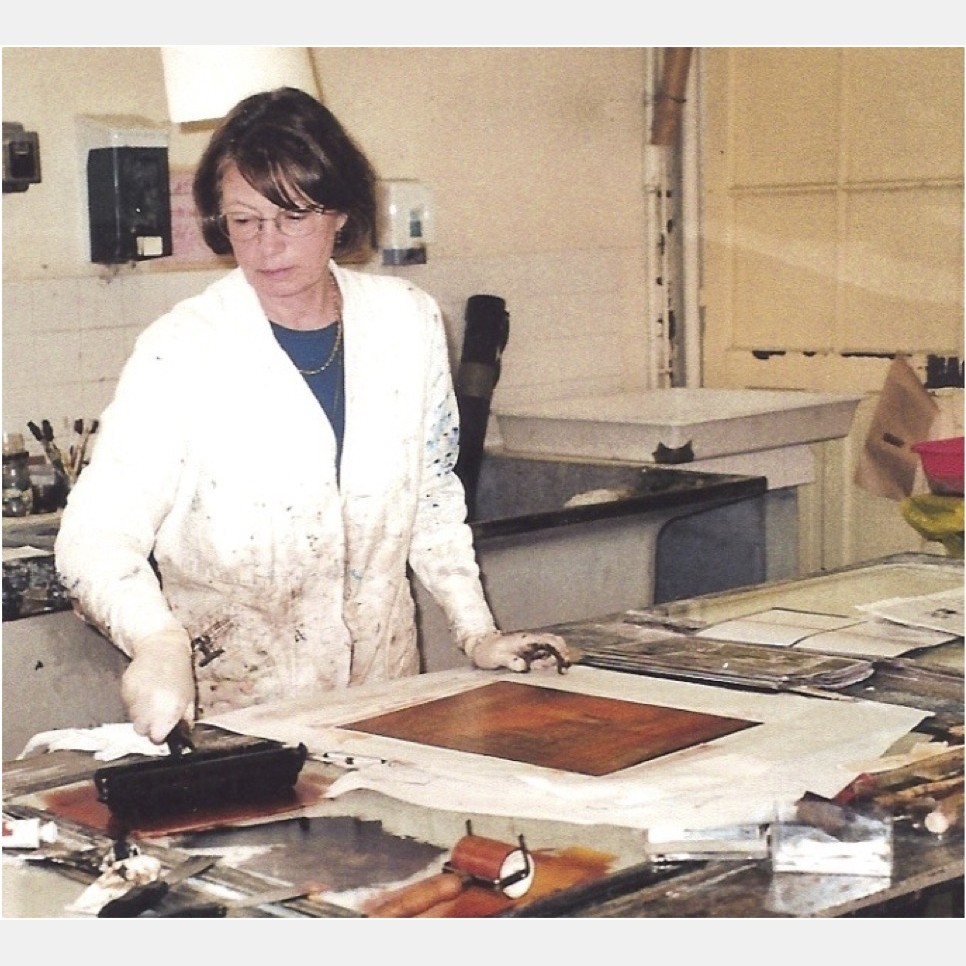 Josée Genermont, Peinture, monotype — Parcours dans les ateliers d'artistes Versaillais