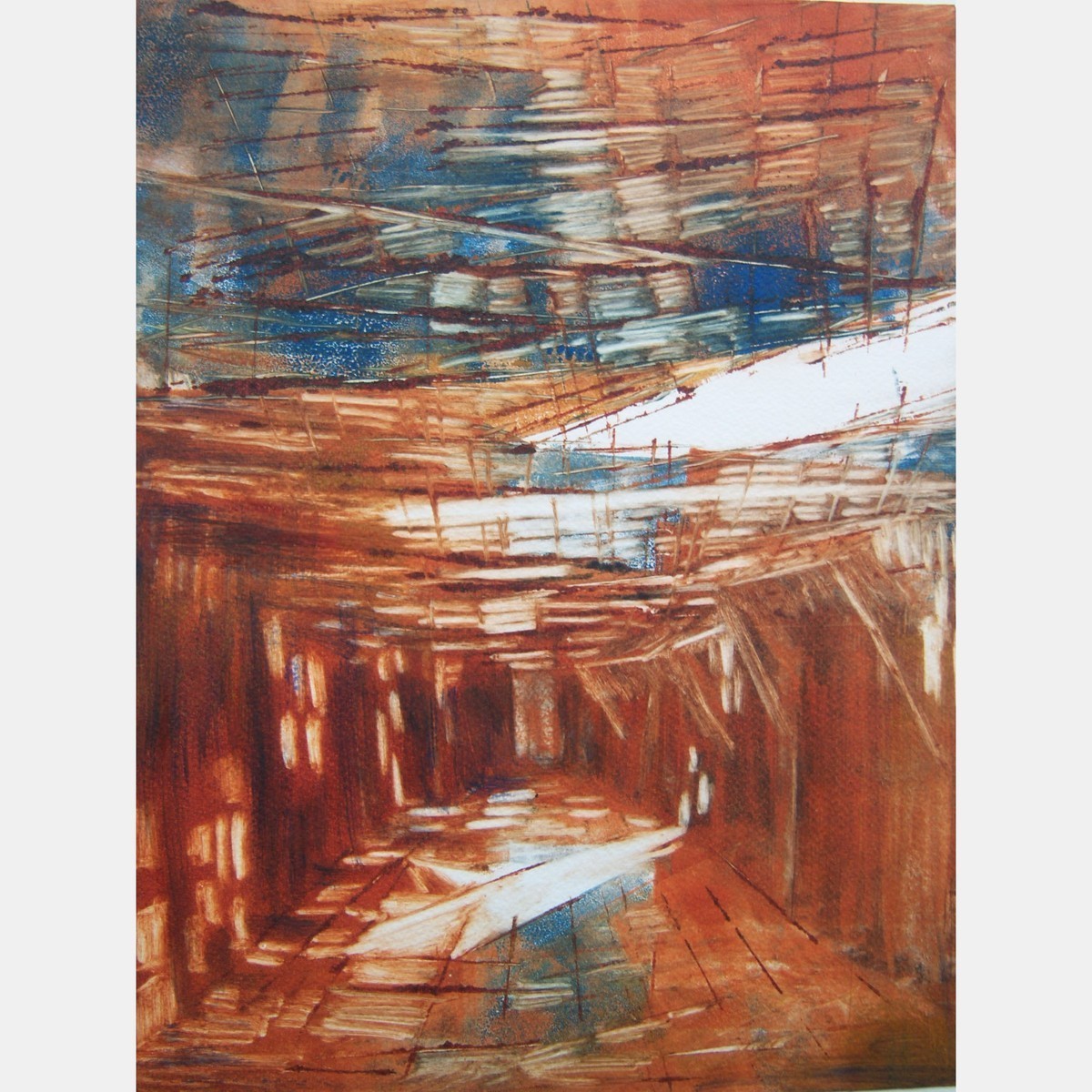 Josée Genermont, Peinture, monotype — Versailles