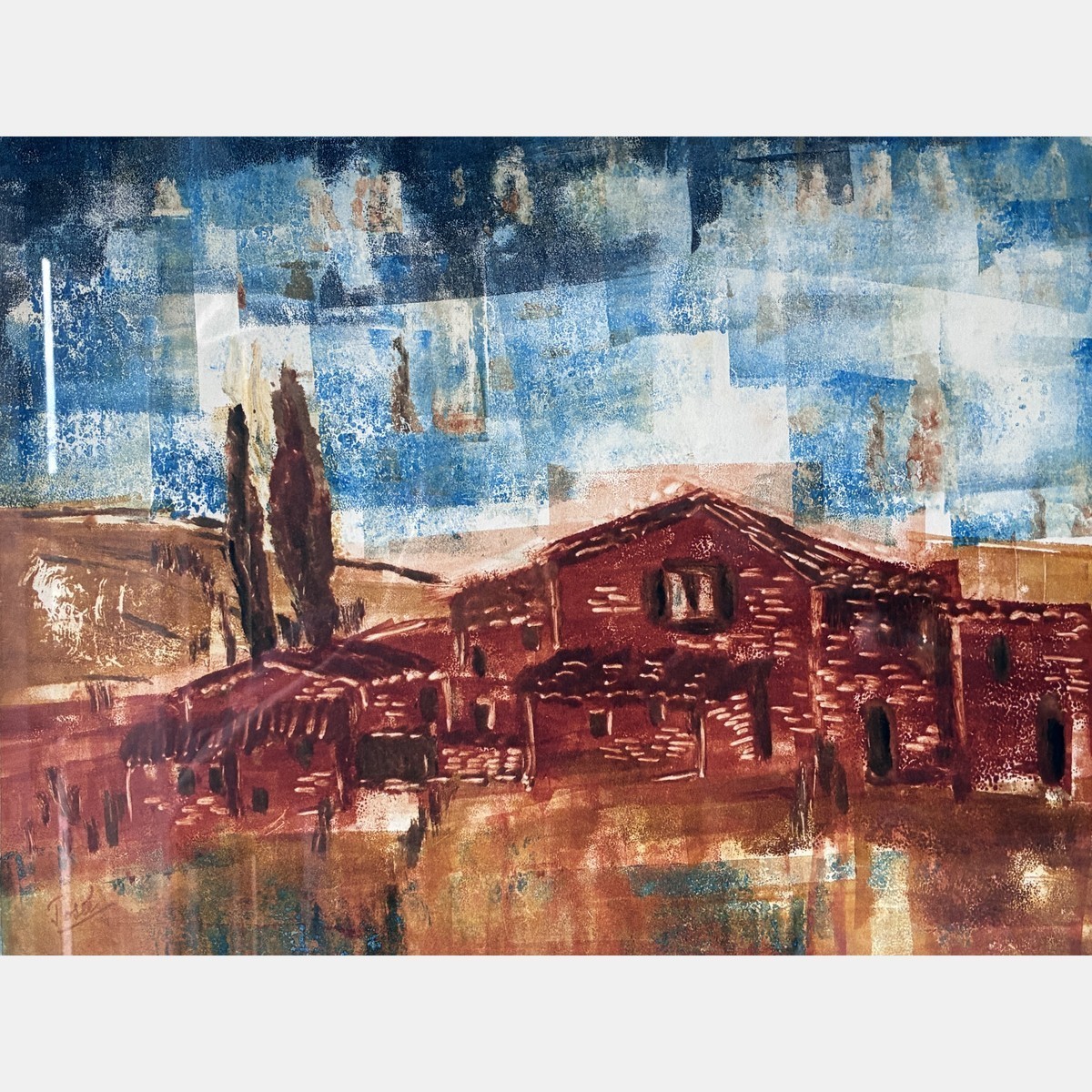 Œuvre de Josée Genermont (Peinture, monotype)