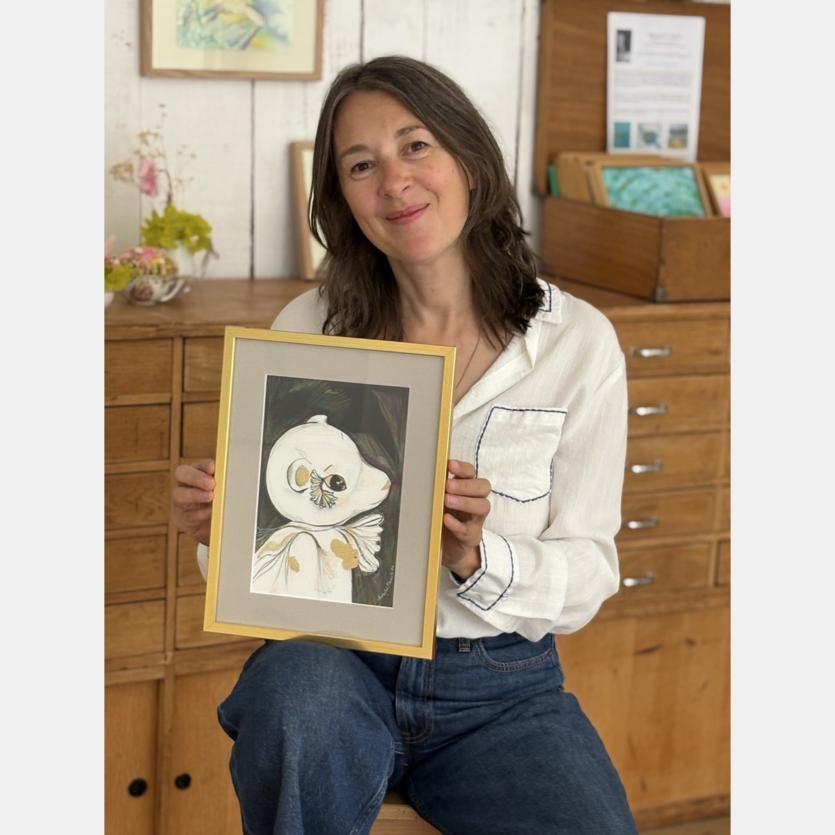 Natacha Plano, Peinture, sculpture — Parcours dans les ateliers d'artistes Versaillais