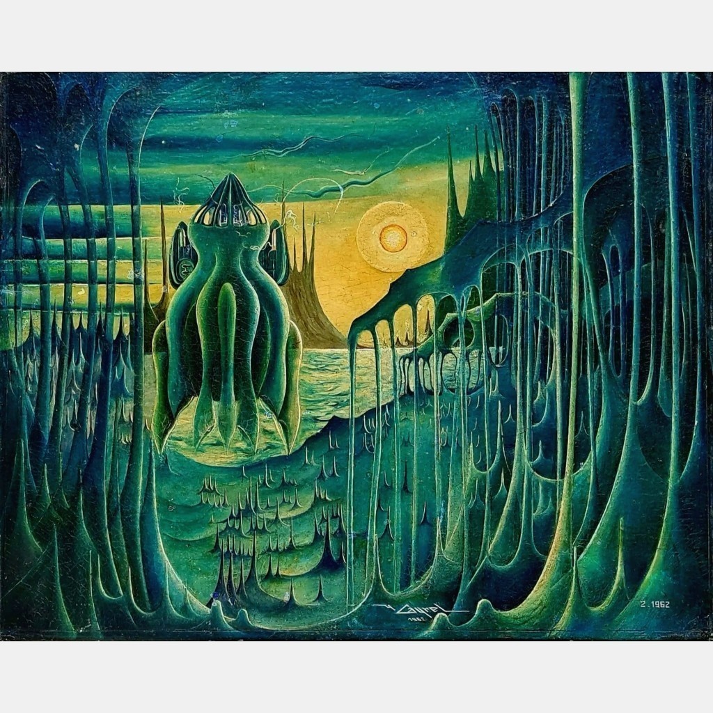 Œuvre de Yvon Cayrel (Peinture)